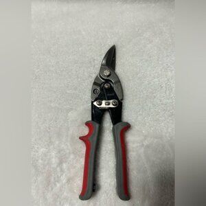 Anvil tin snips Sheet Metal Left Cut Heavy Duty Shear Scissors 10”